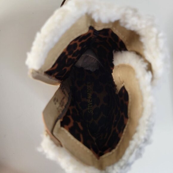 STEVE MADDEN Cozy Boots Taupe | 1 Little Kid Girl - NEW - Picture 10 of 16